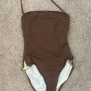 MICHAEL Michael Kors Kids Chocolate One Piece Swimsuit